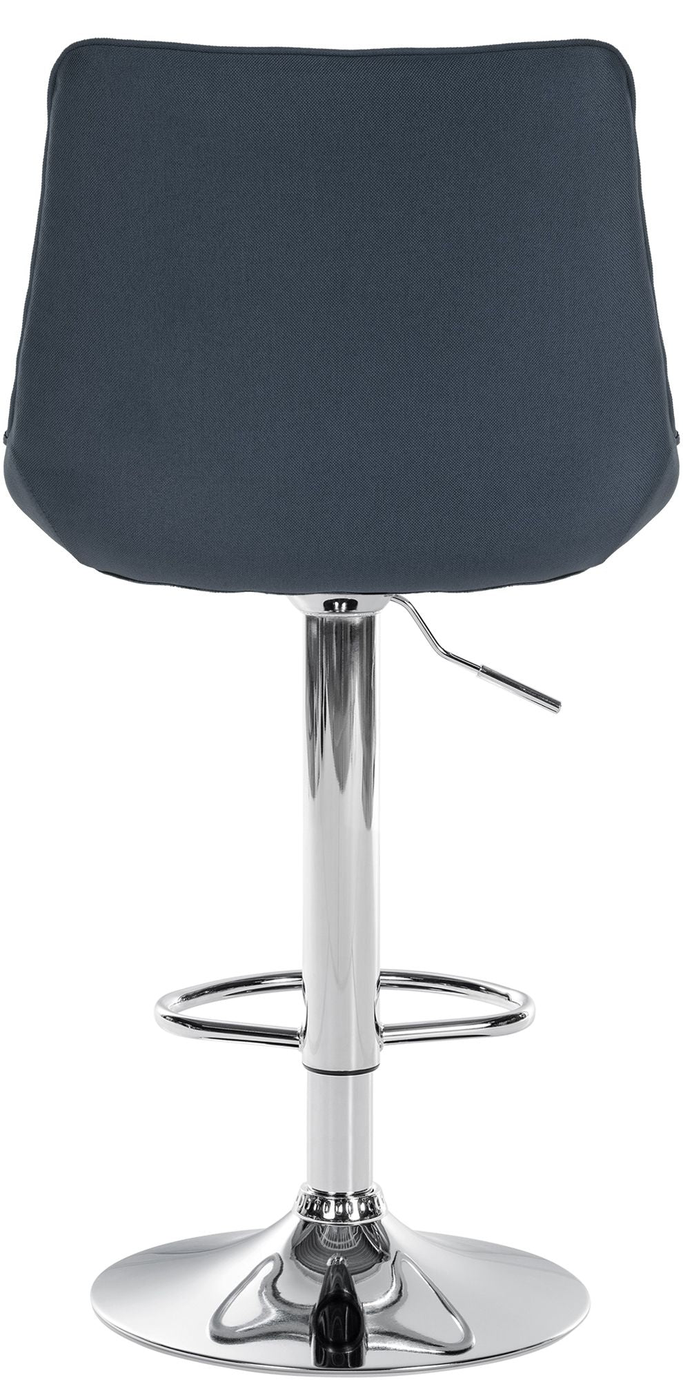 2er Set Barhocker Toni Stoff chrom – Ansicht 6