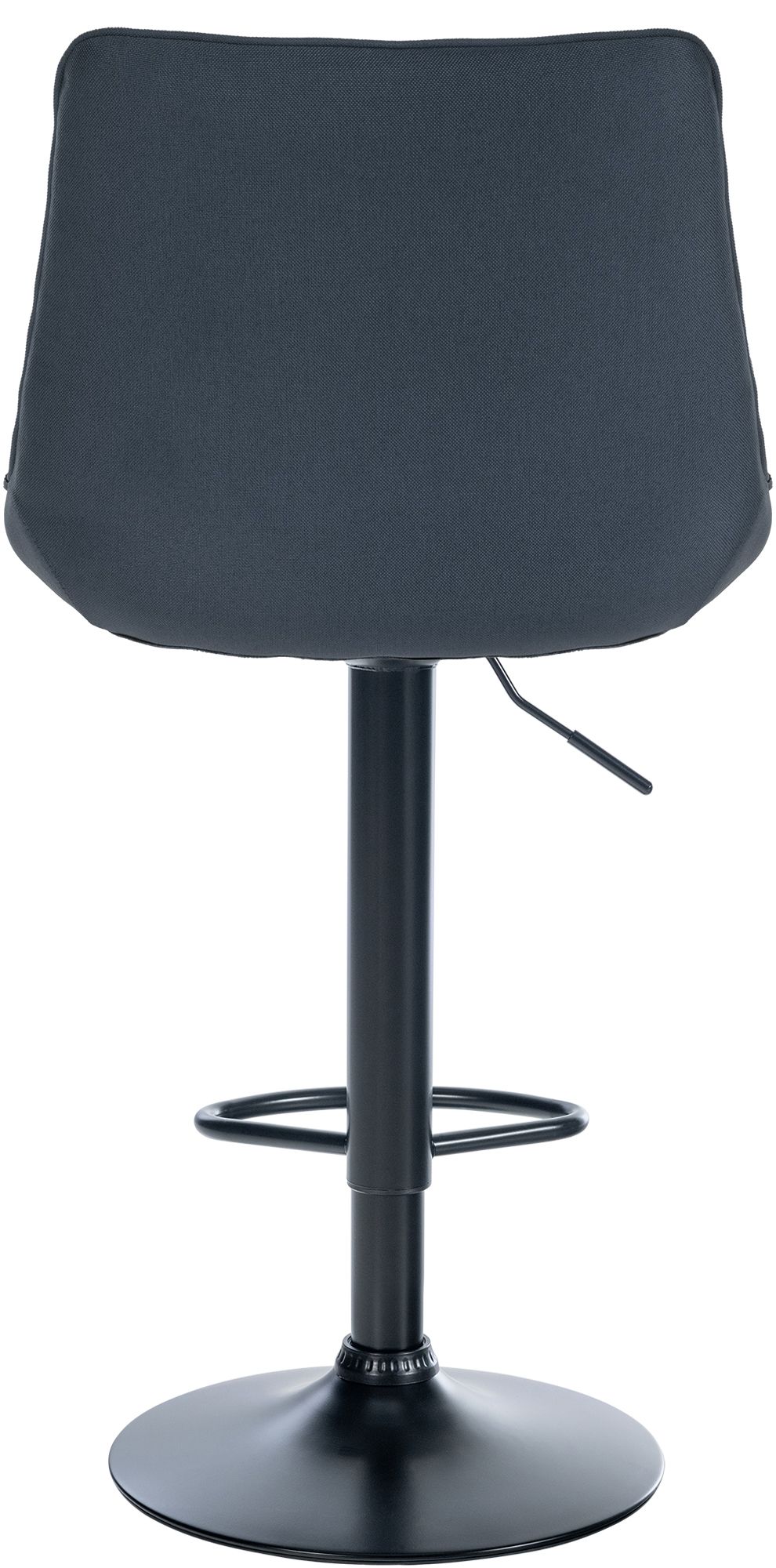 2er Set Barhocker Toni Stoff schwarz – Ansicht 6