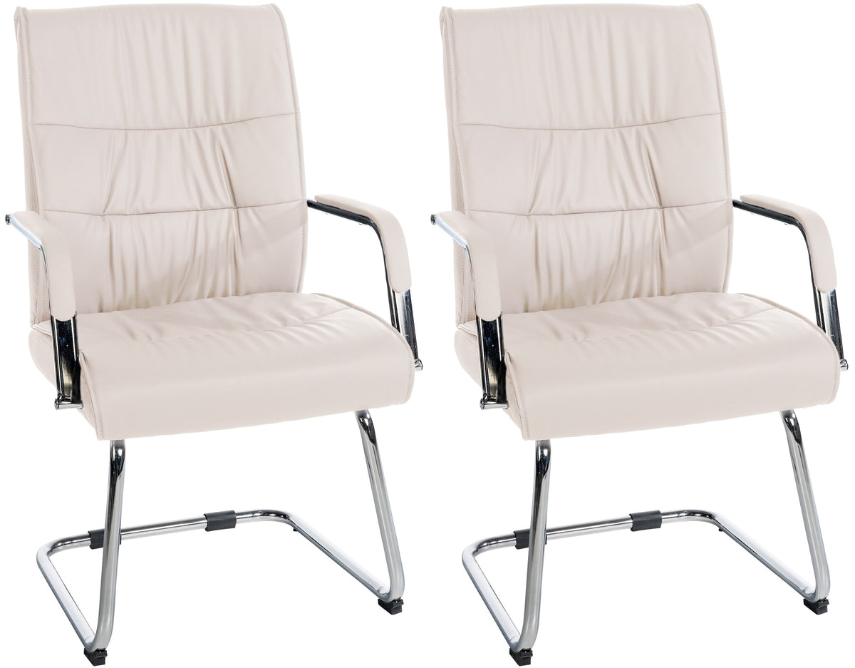2er Set Besucherstühle Sievert