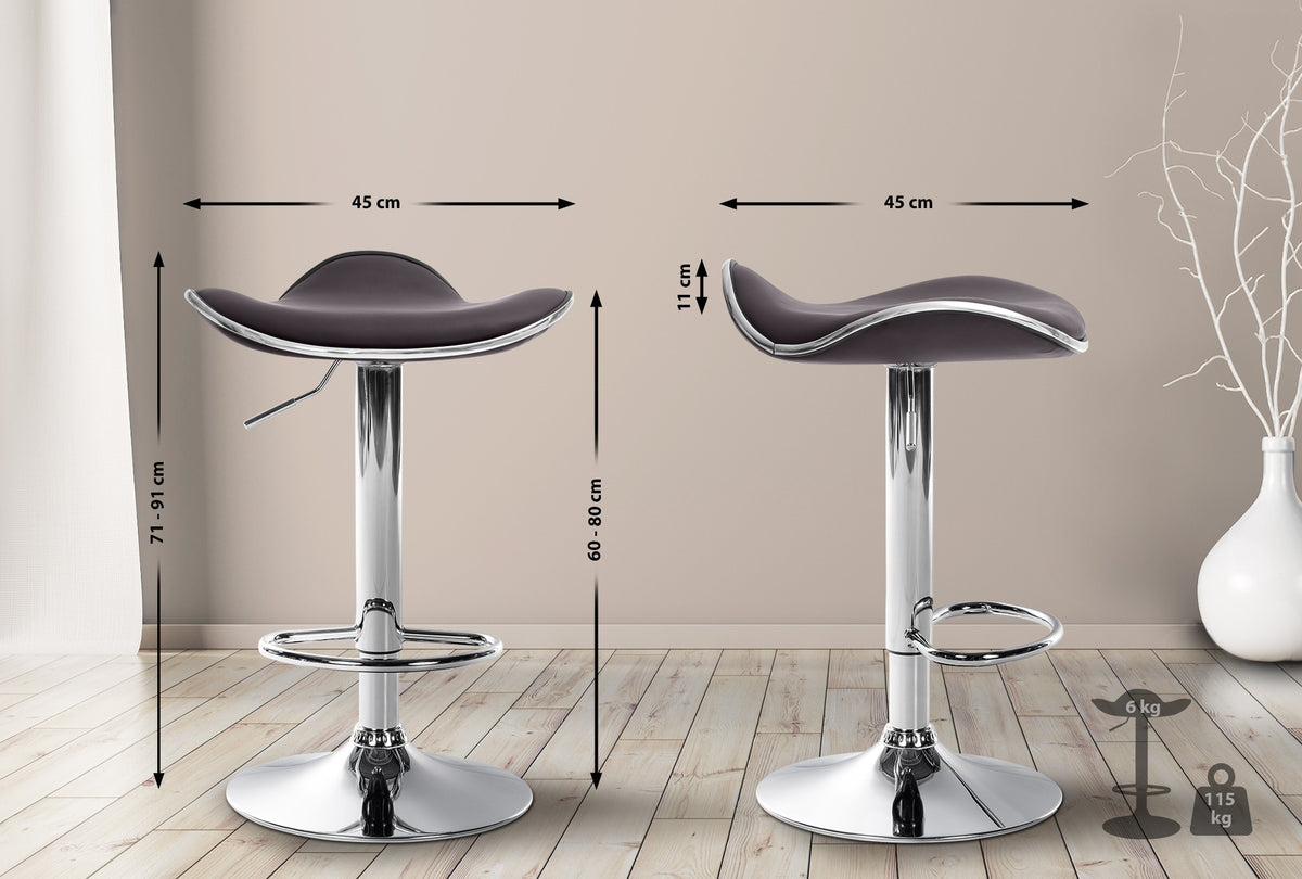 Barhocker Shanghai Kunstleder C – Ansicht 2