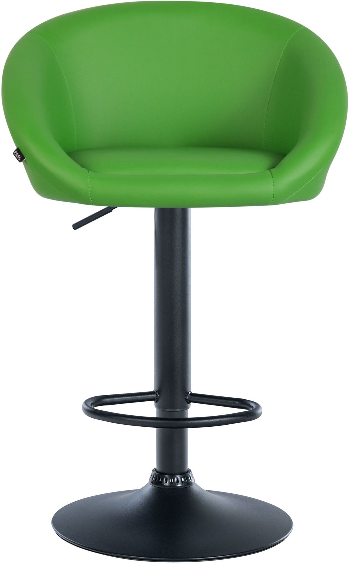 Barhocker Davie Kunstleder schwarz – Ansicht 3