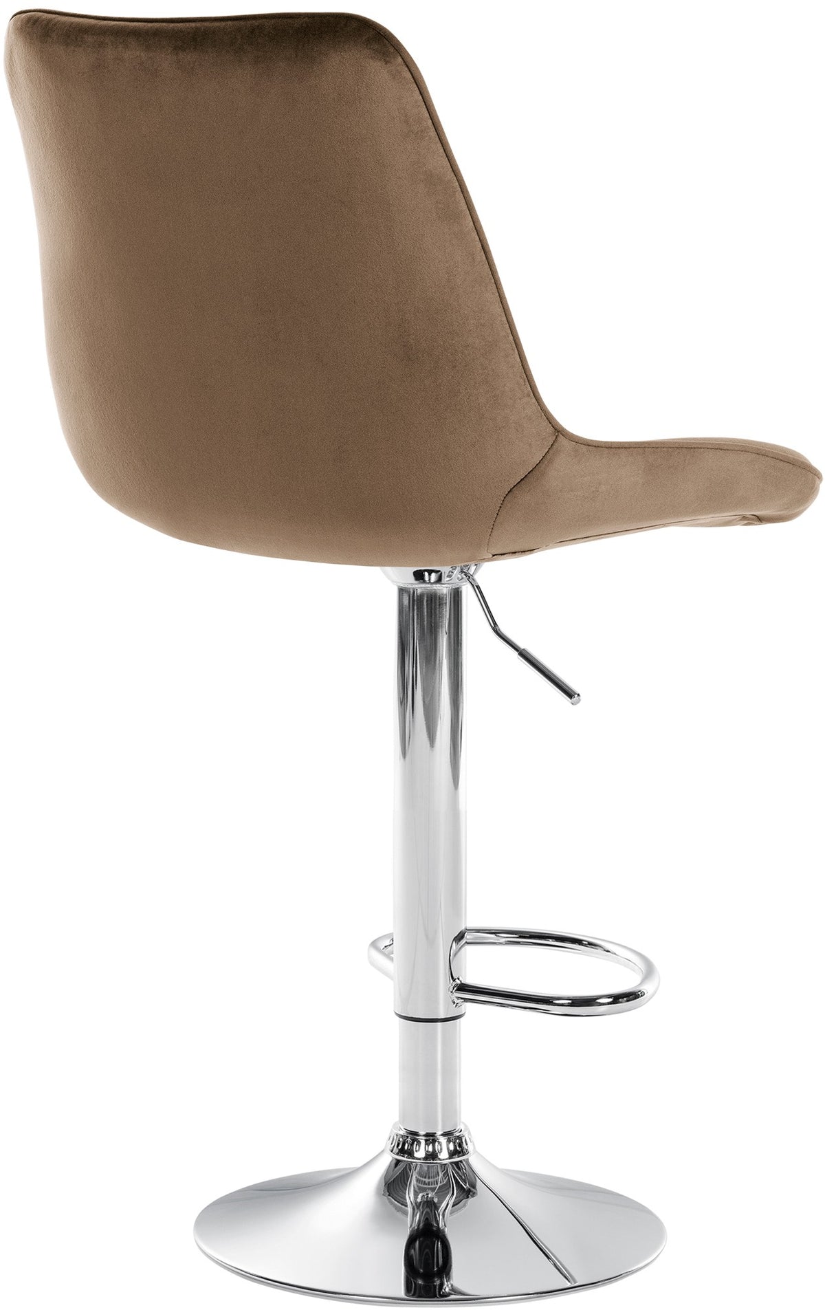2er Set Barhocker Toni Samt chrom – Ansicht 13