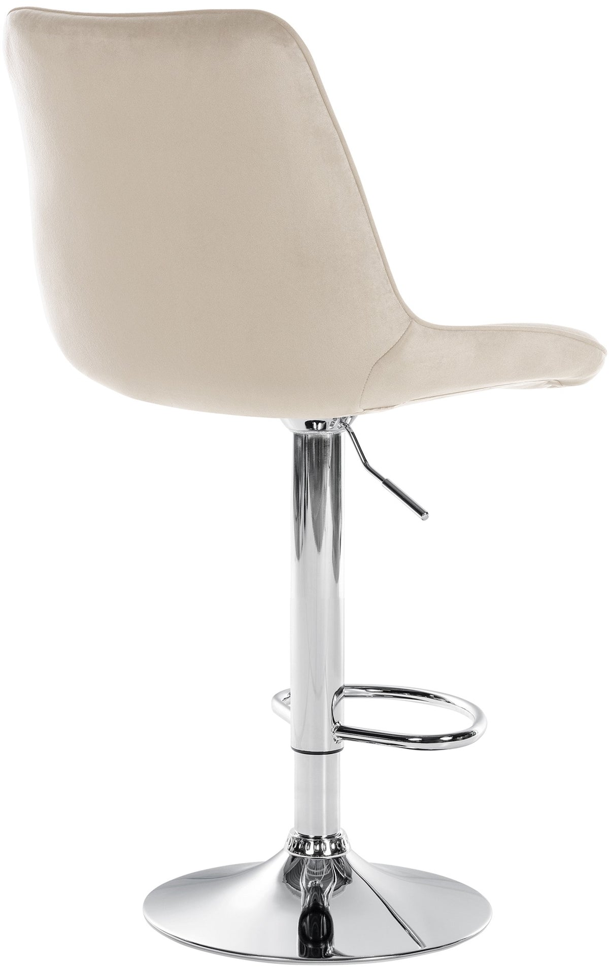2er Set Barhocker Toni Samt chrom – Ansicht 20