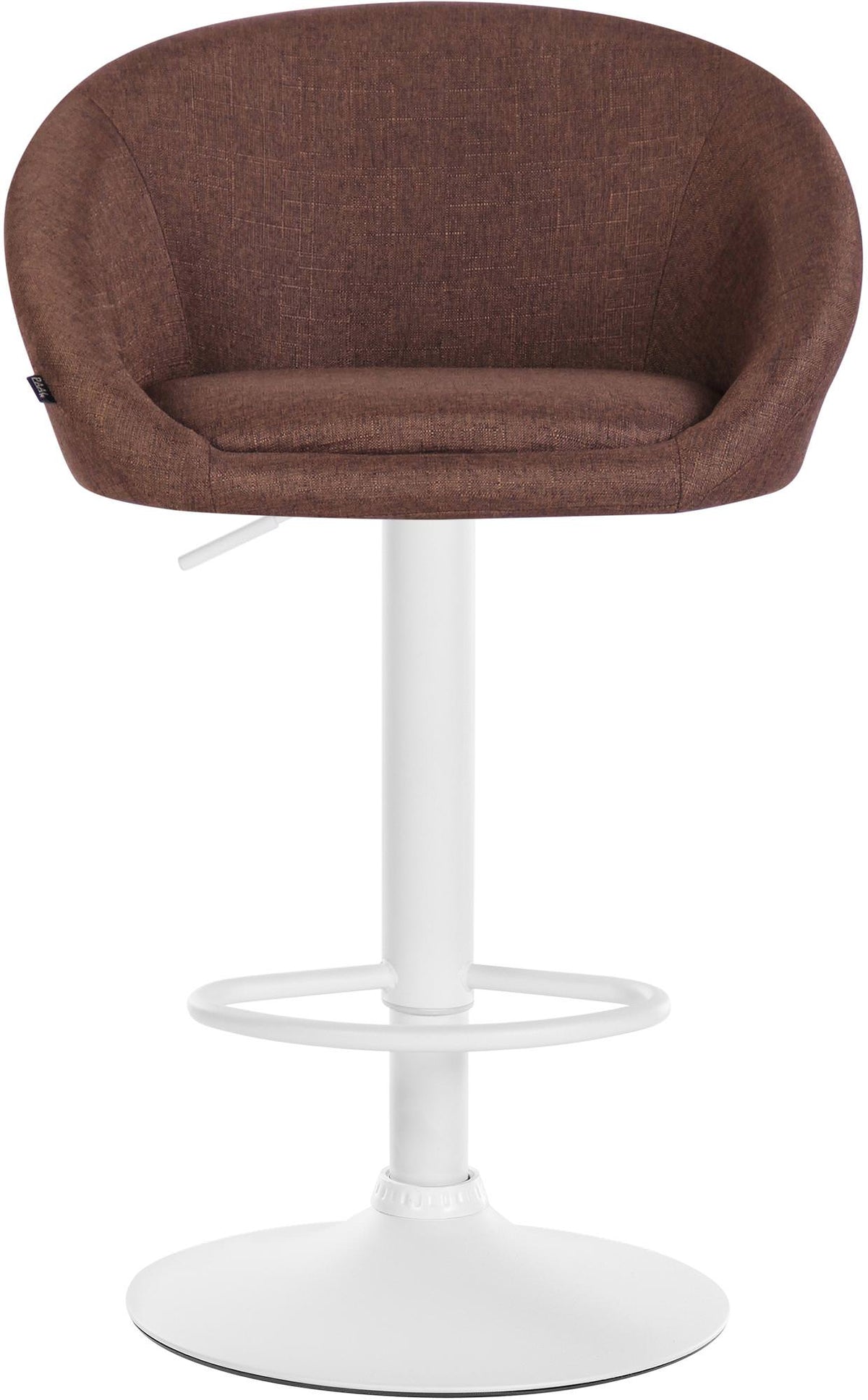 Barhocker Davie Stoff weiß – Ansicht 11