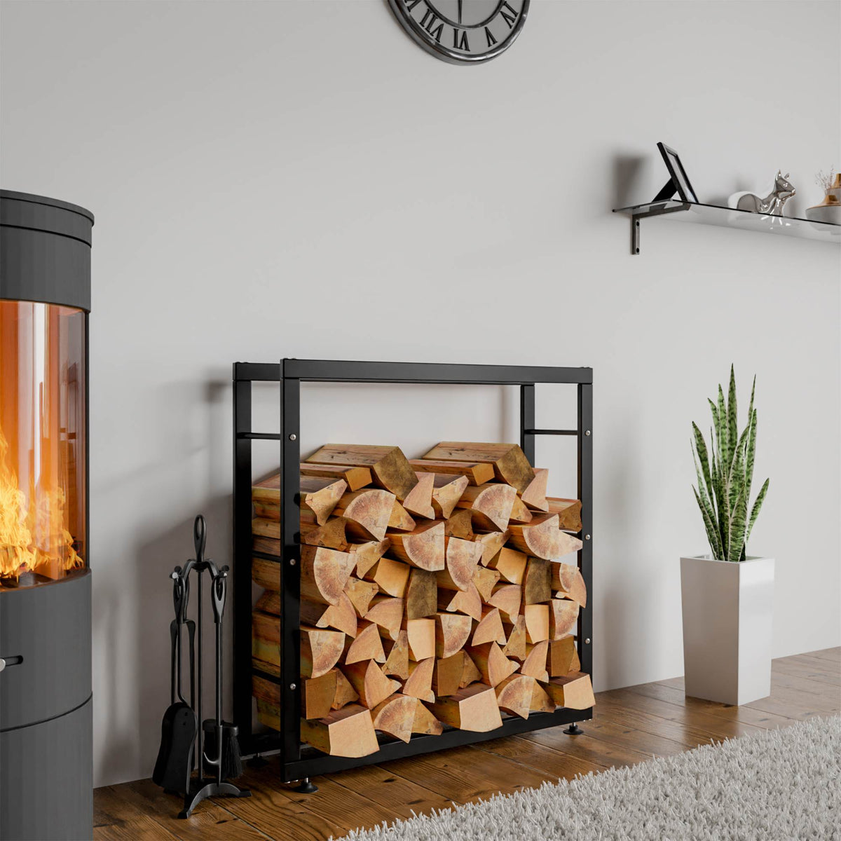 Kaminholzständer Keri V2 25x80x80 – Ansicht 3