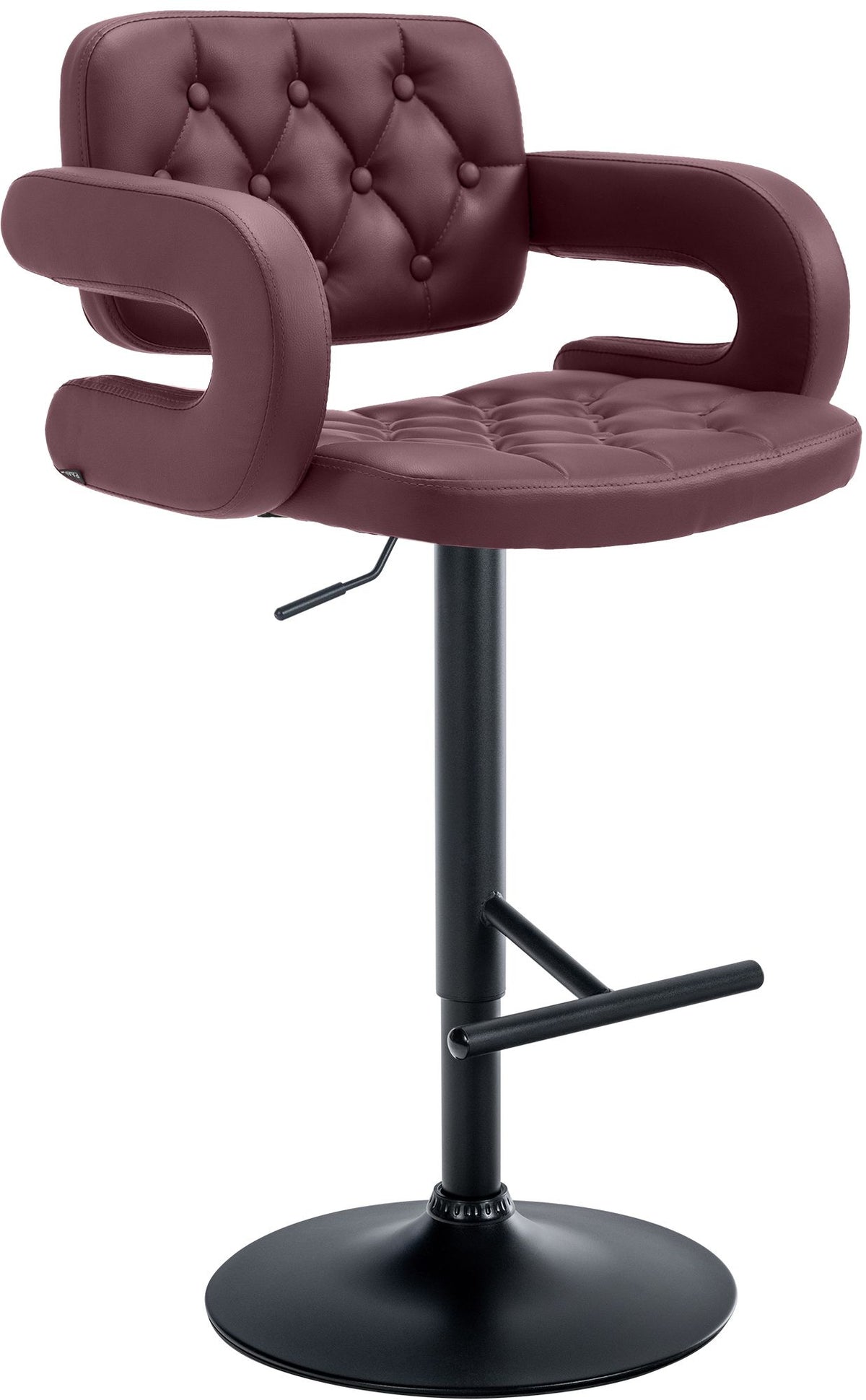 Barhocker Dublin schwarz – Ansicht 8