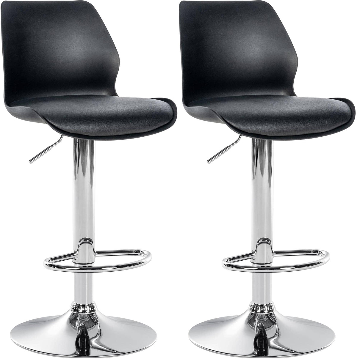 2er Set Barhocker Gilbert Kunststoff