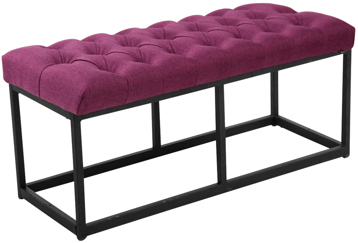 Sitzbank Amun Stoff Schwarz 100 cm – Ansicht 18