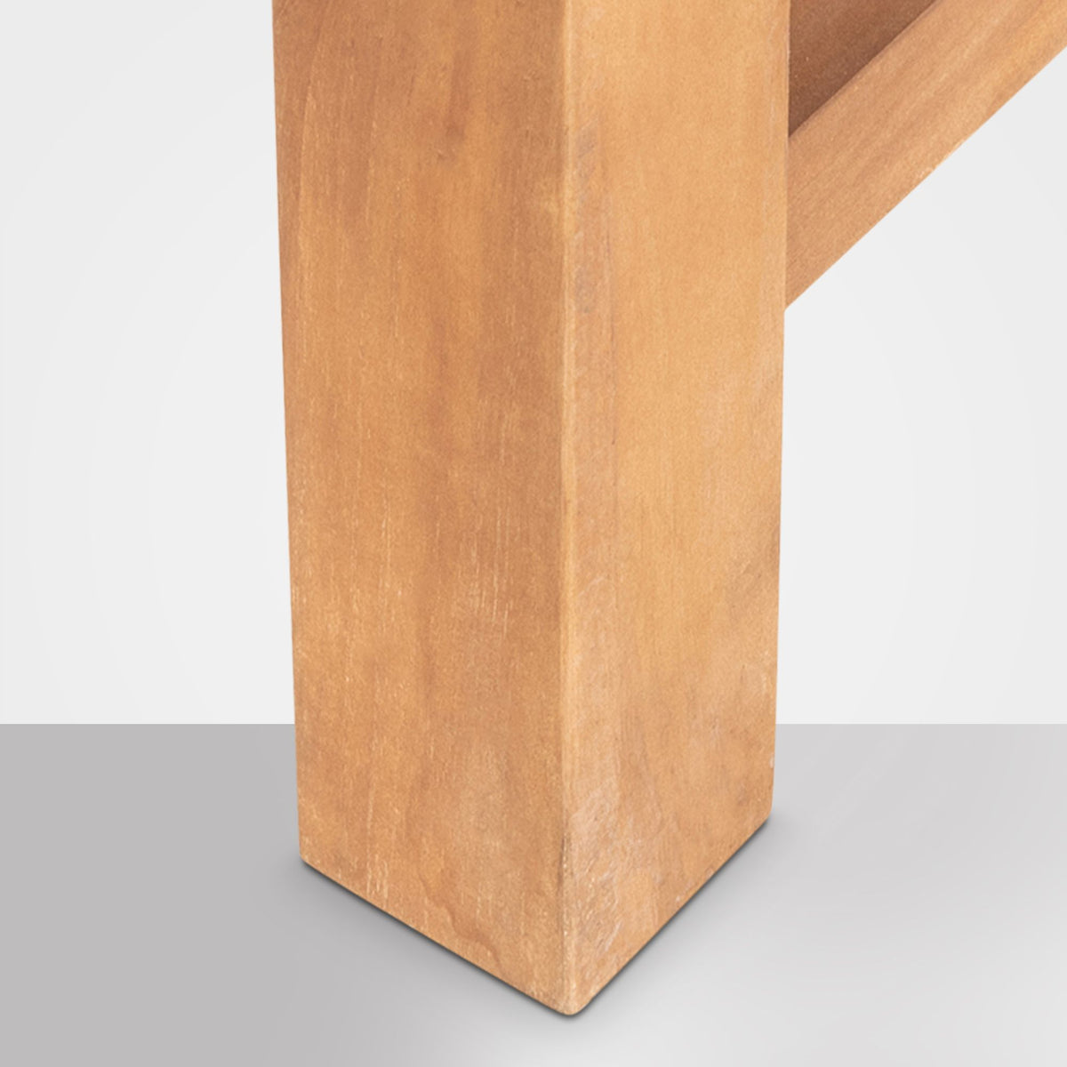 Teakbank Halden 120 cm mit Abdeckhaube – Ansicht 8