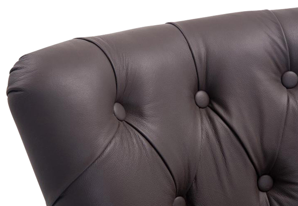 Barhocker Lakewood Echtleder, Antik-hell – Ansicht 10