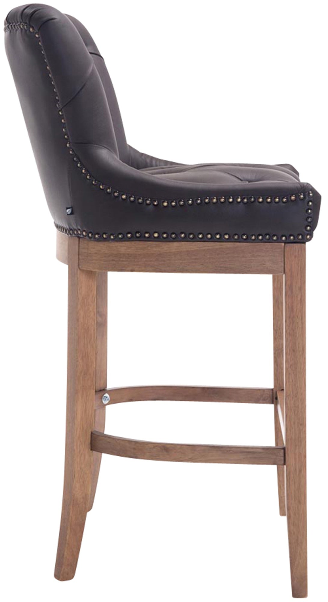 Barhocker Lakewood Echtleder, Antik-hell – Ansicht 14