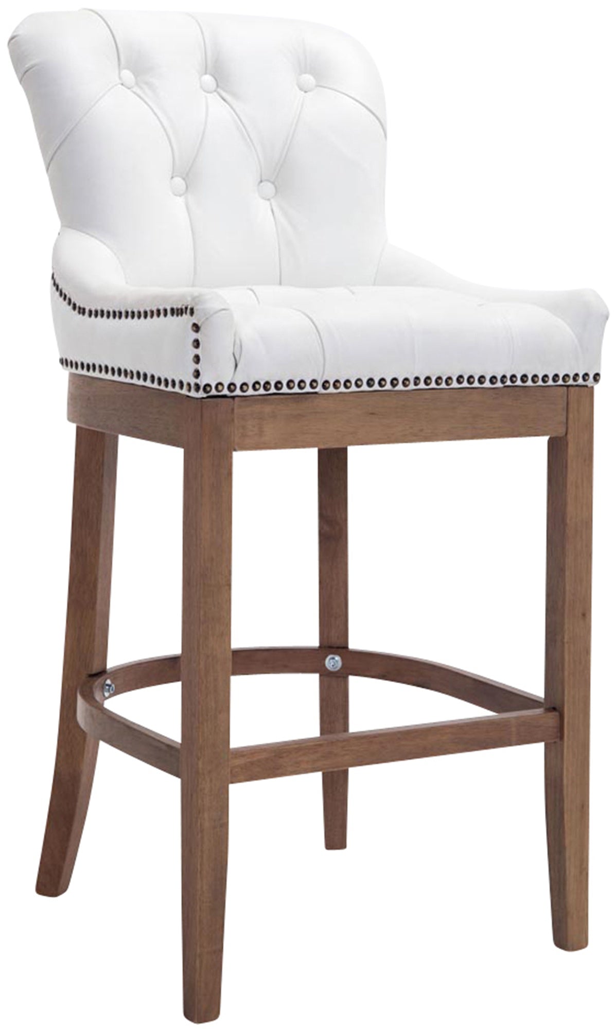 Barhocker Lakewood Echtleder, Antik-hell – Ansicht 15