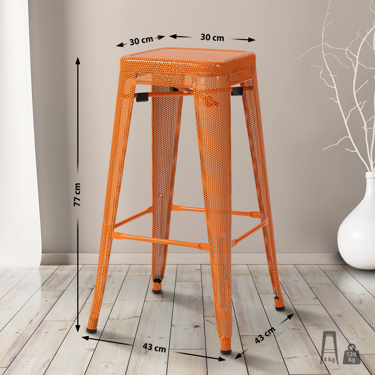 Barhocker Fletcher – Ansicht 18