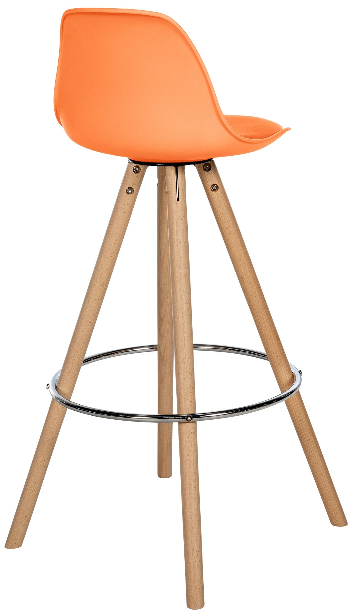 Barhocker Corbin Kunstleder Rund natura – Ansicht 5