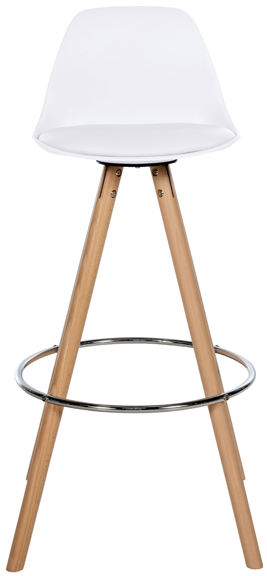 Barhocker Corbin Kunstleder Rund natura – Ansicht 13