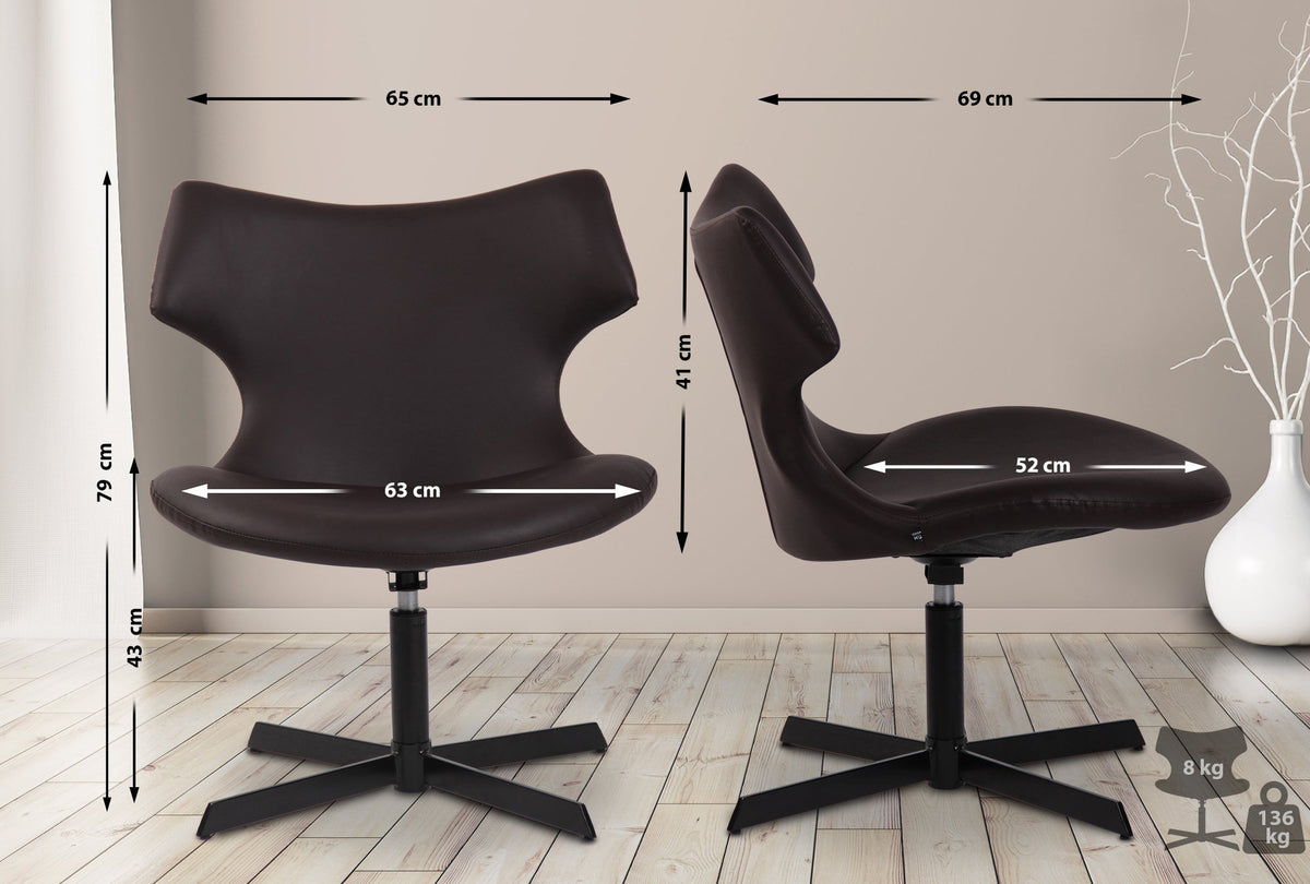 Lounger Welland Kunstleder – Ansicht 2