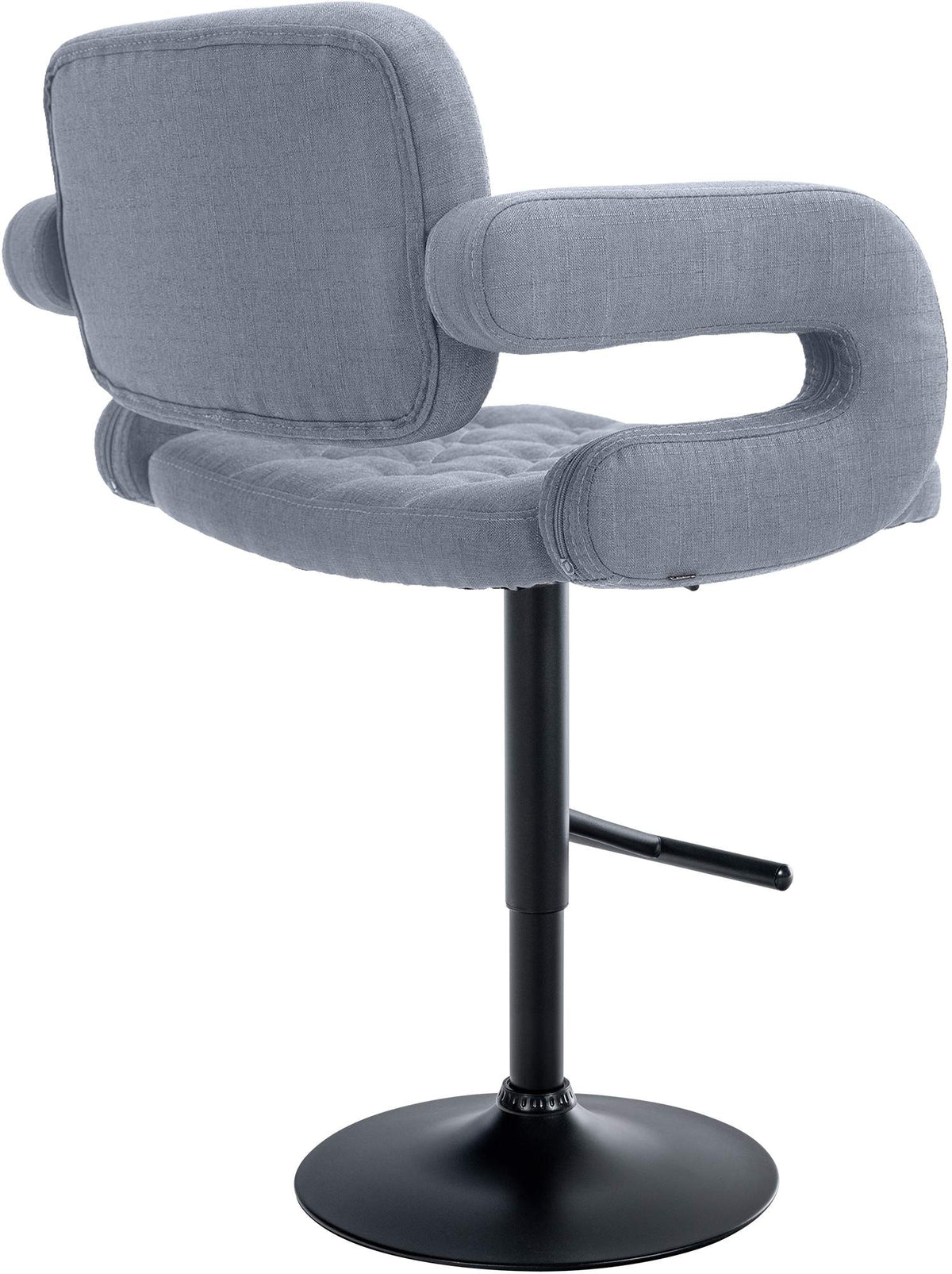 Barhocker Dublin STOFF schwarz – Ansicht 14