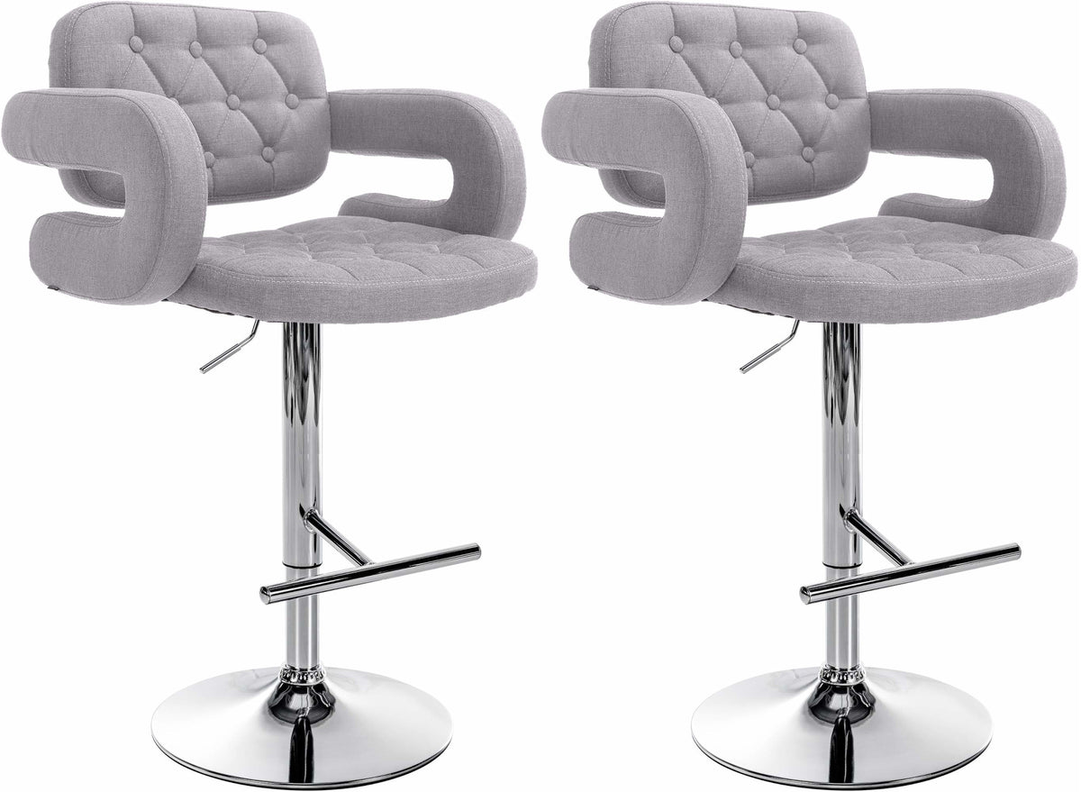 2er Set Barhocker Dublin Stoff C – Ansicht 8