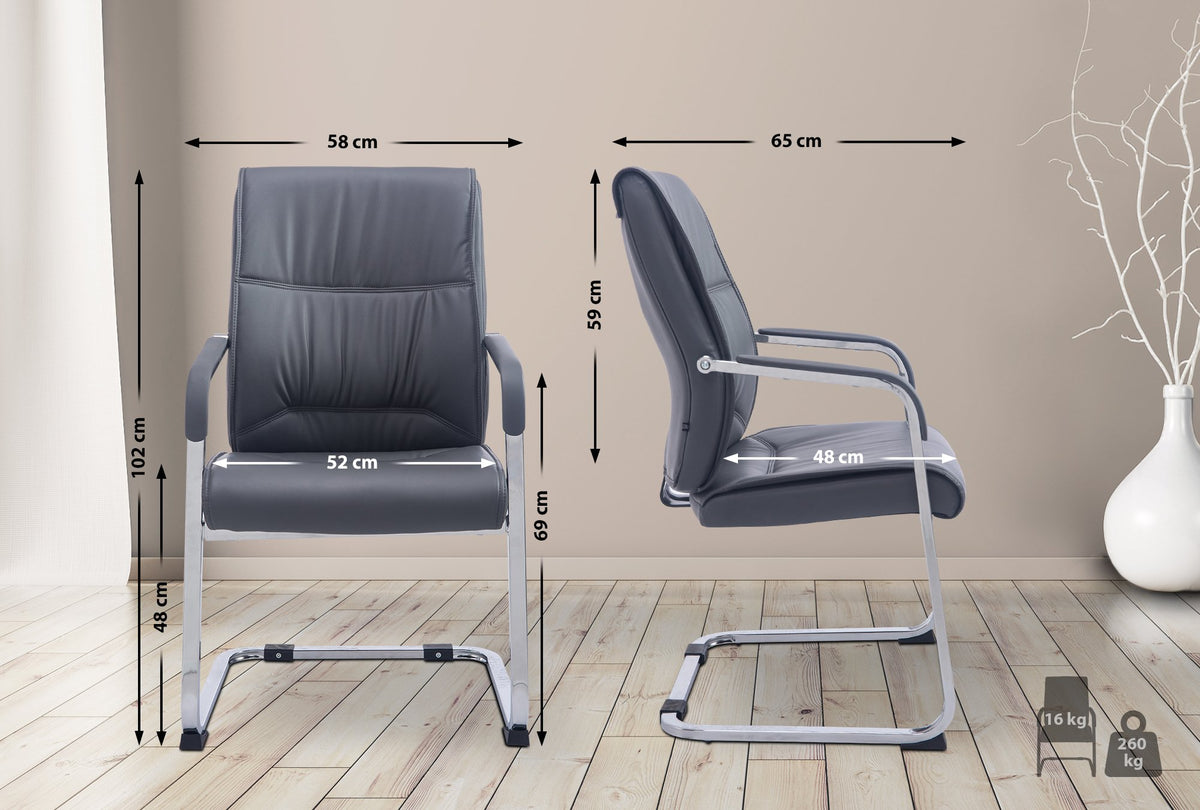 XL Besucherstuhl Anubis – Ansicht 10