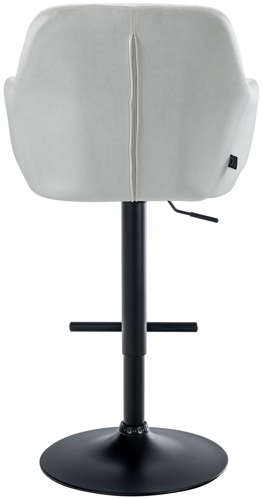 Barhocker Natoma Samt schwarz – Ansicht 6