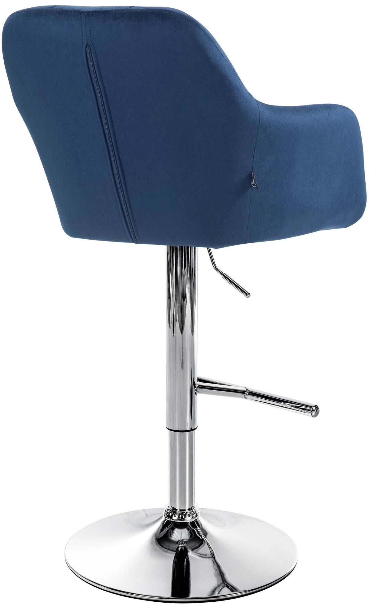 Barhocker Natoma Samt chrom – Ansicht 13