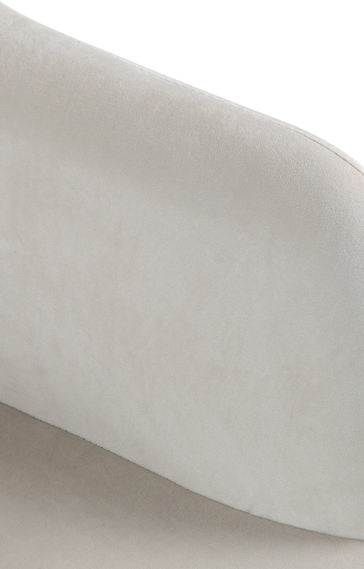 Barhocker Natoma Samt weiß – Ansicht 8