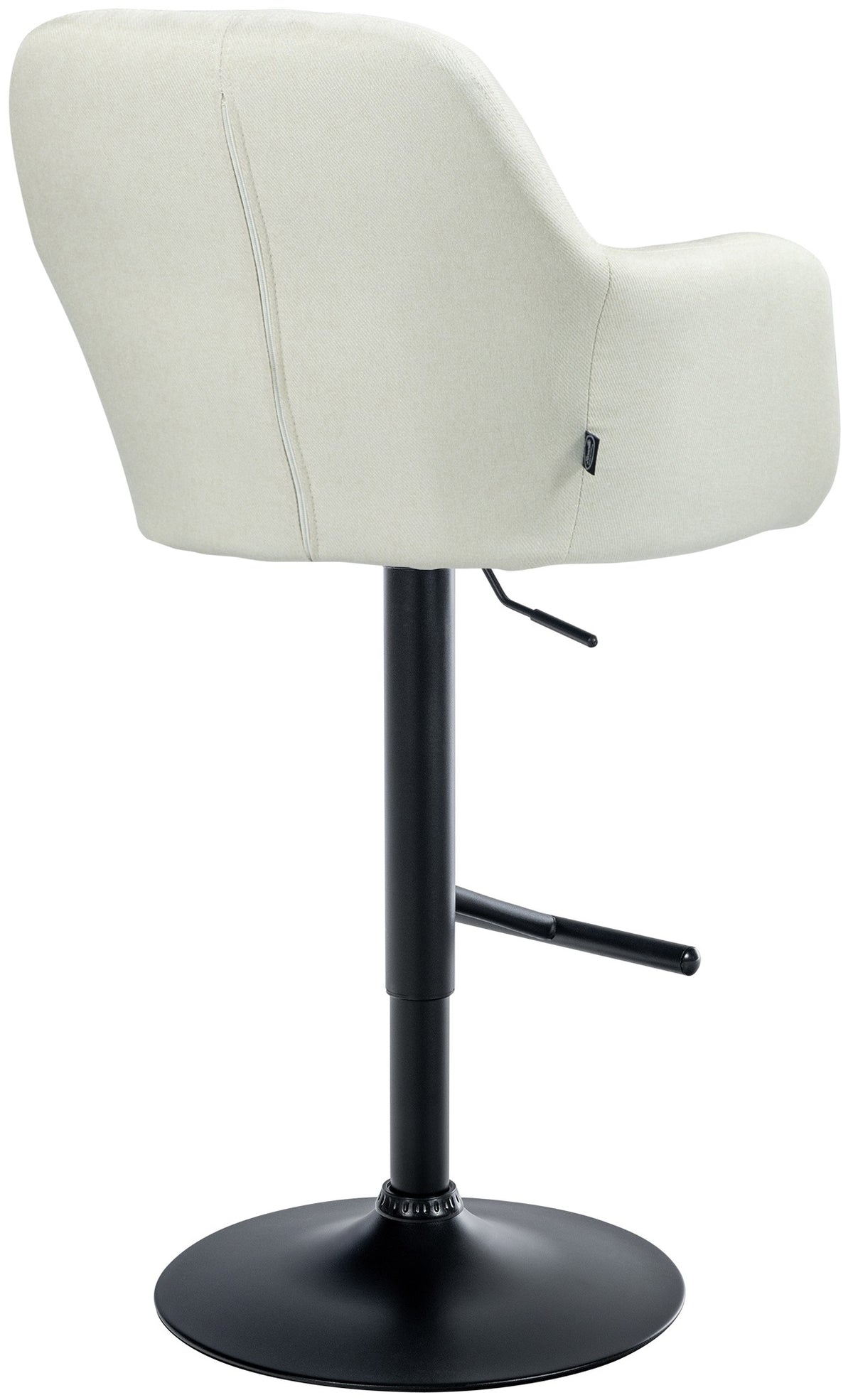Barhocker Natoma Stoff schwarz – Ansicht 5