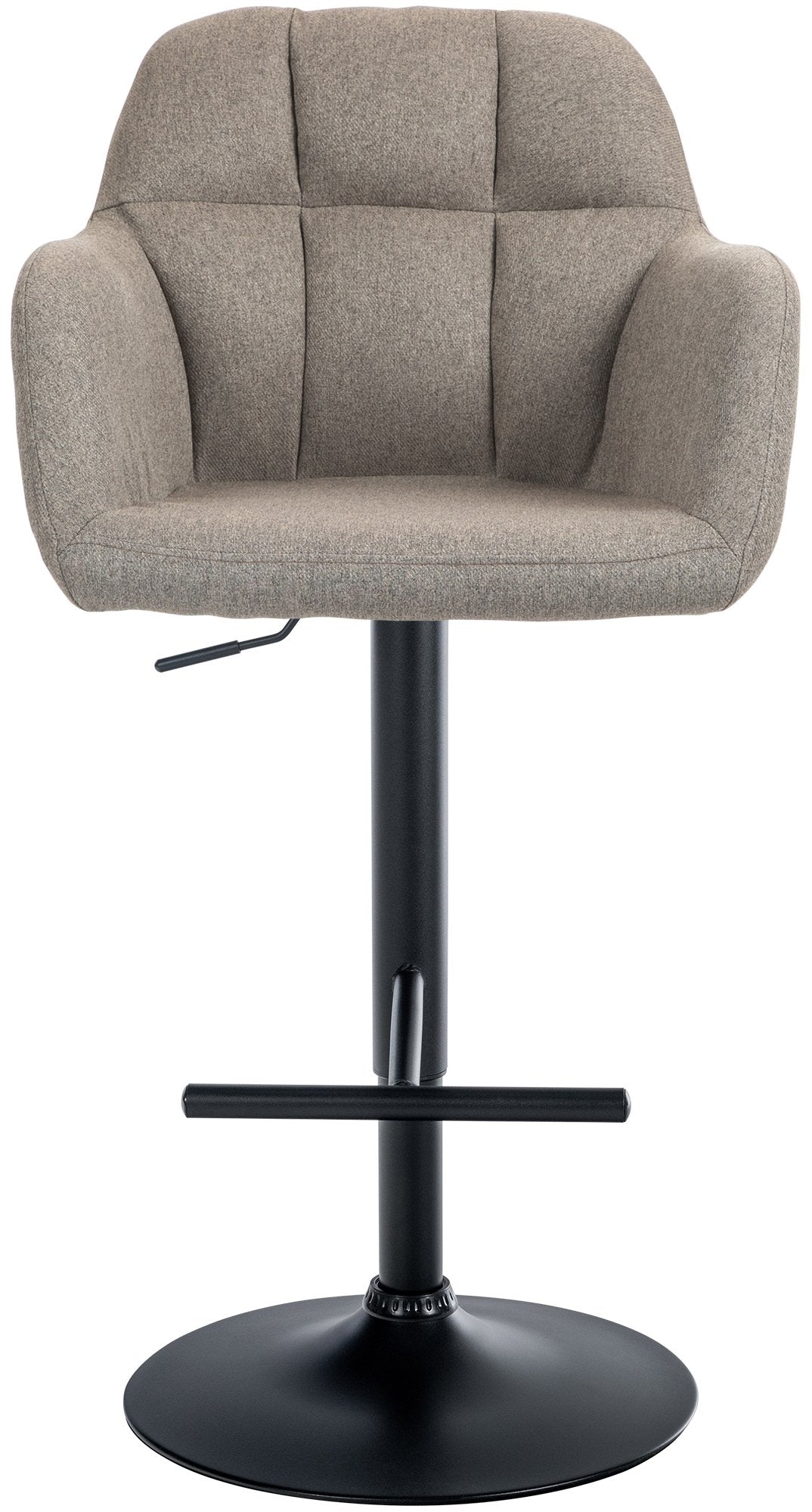 Barhocker Natoma Stoff schwarz – Ansicht 11