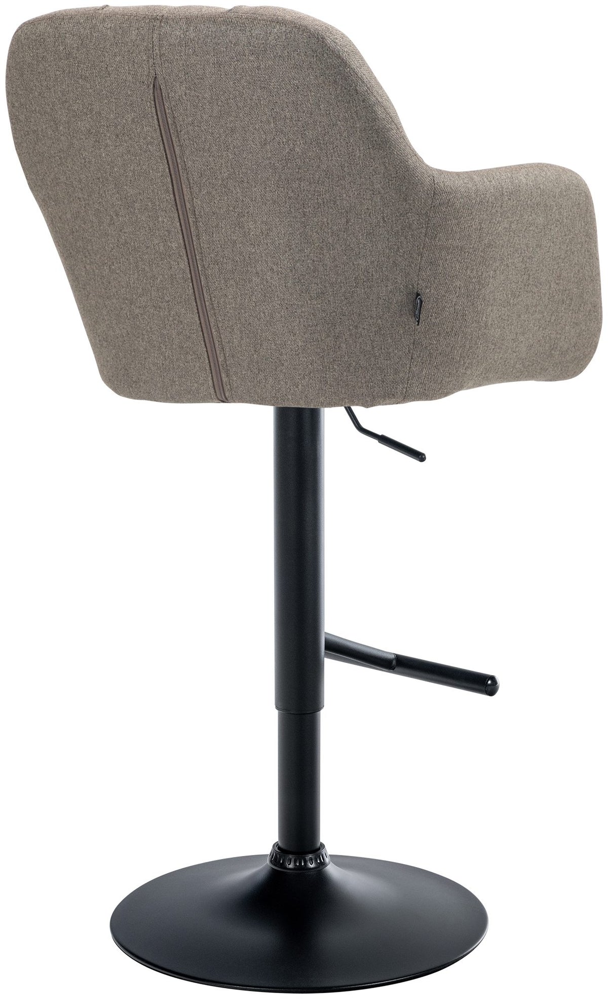 Barhocker Natoma Stoff schwarz – Ansicht 13