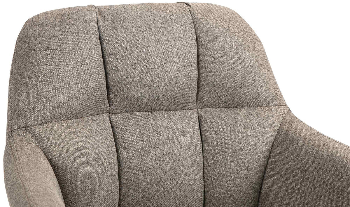Barhocker Natoma Stoff schwarz – Ansicht 15