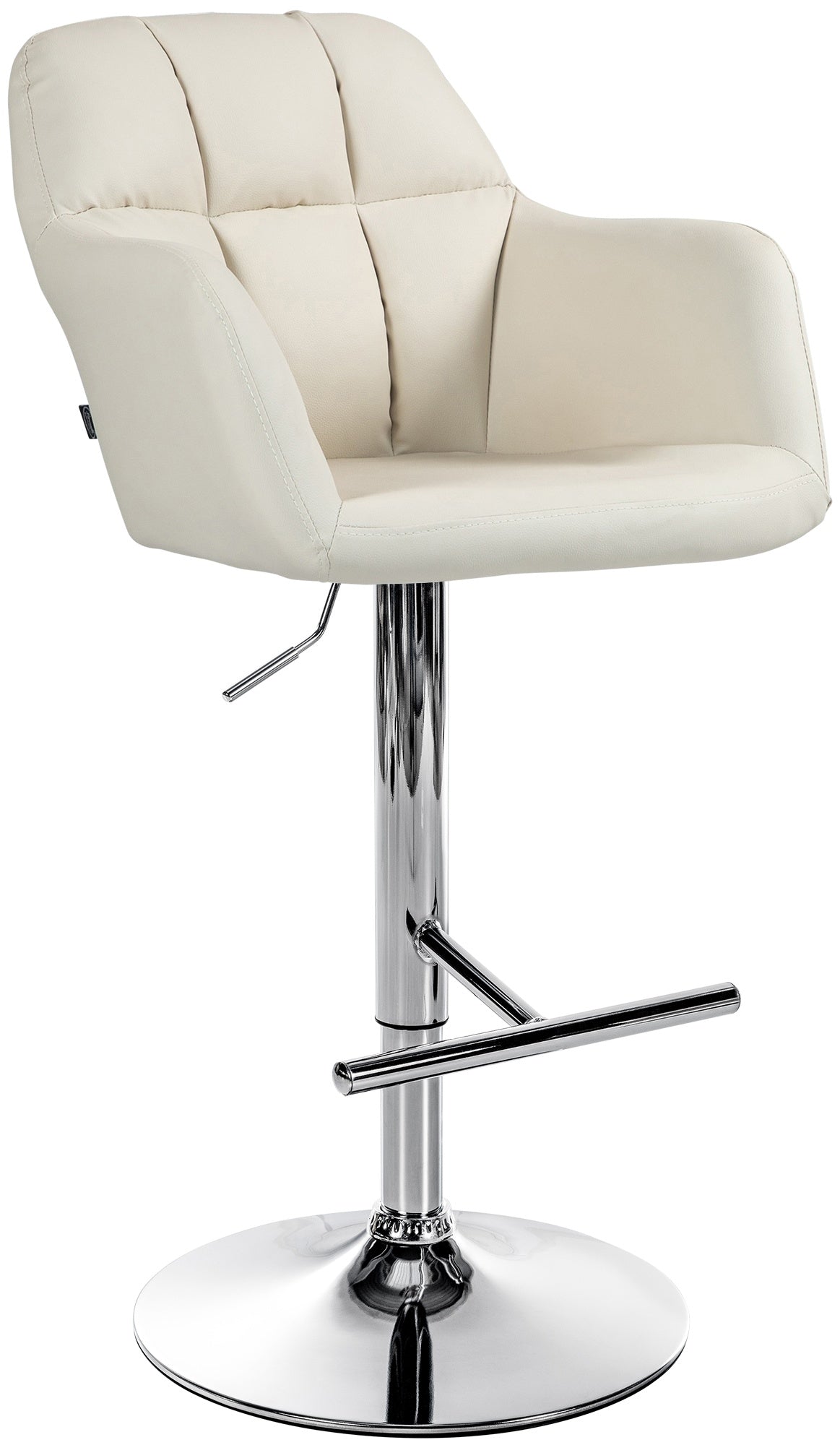 Barhocker Natoma Kunstleder chrom – Ansicht 9