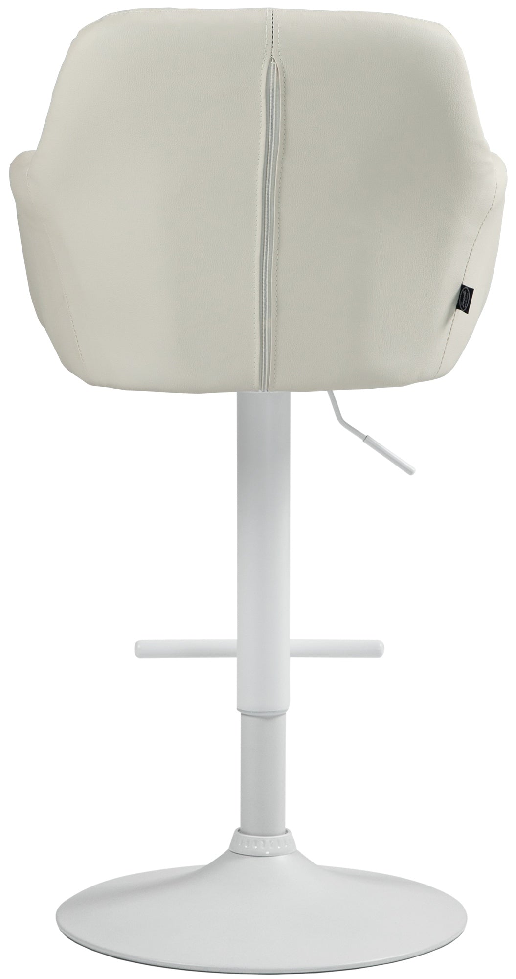 Barhocker Natoma Kunstleder weiß – Ansicht 14