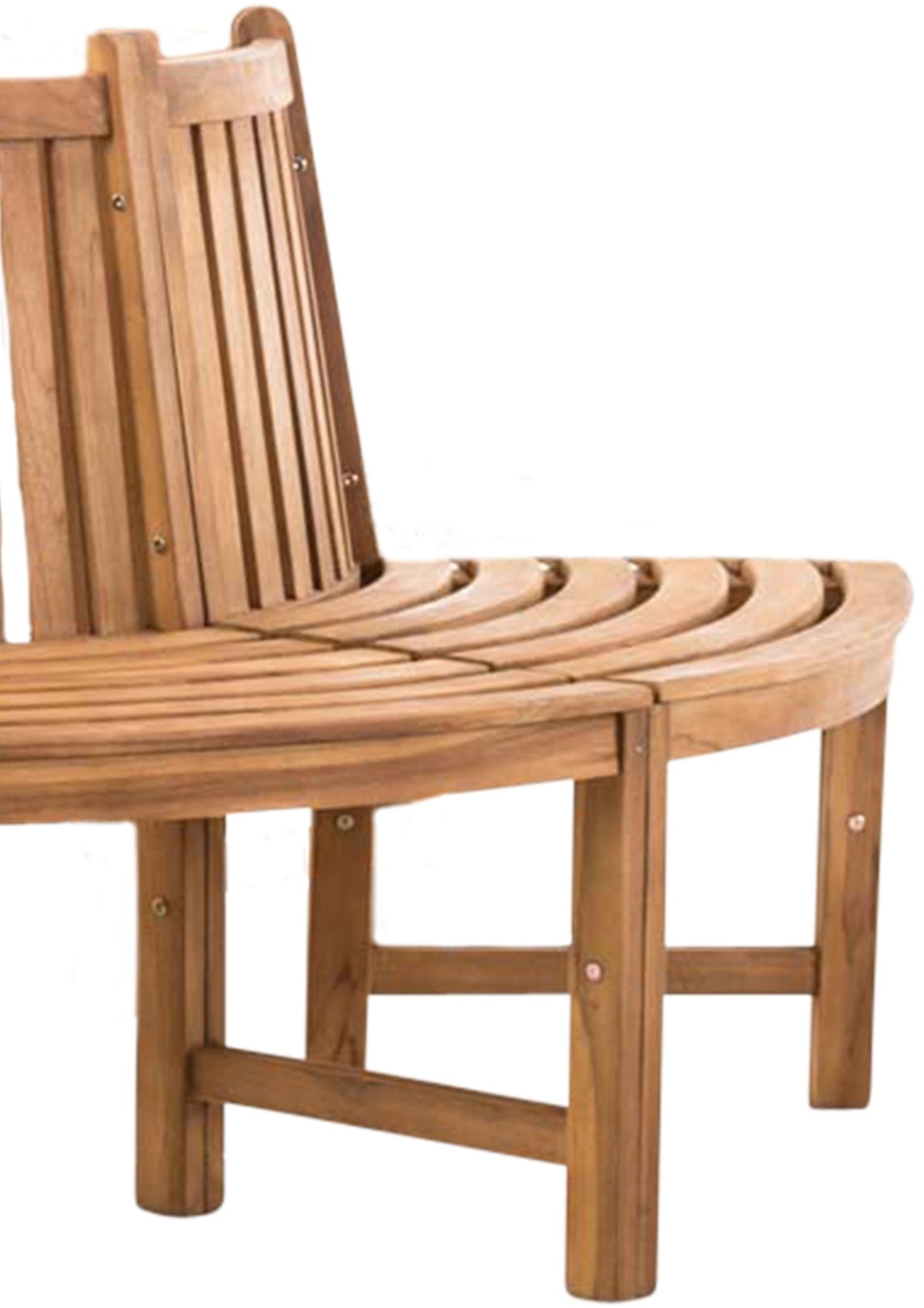 Baumbank Leming halbrund 200 cm – Ansicht 5