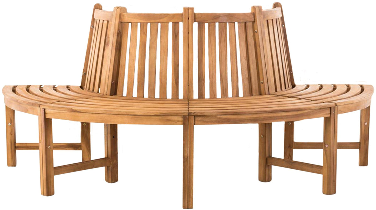 Baumbank Leming halbrund 200 cm