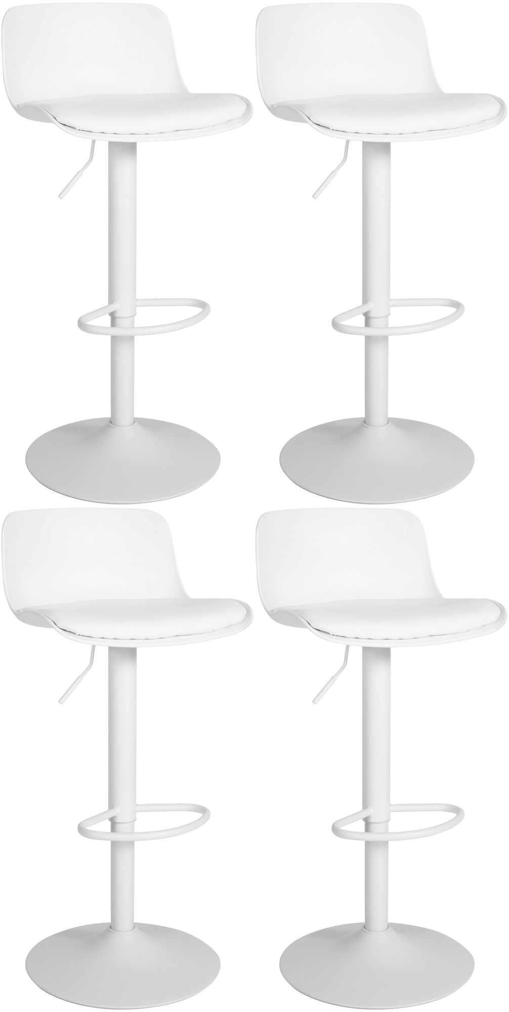 4er Set Barhocker Almada Kunstleder – Ansicht 8