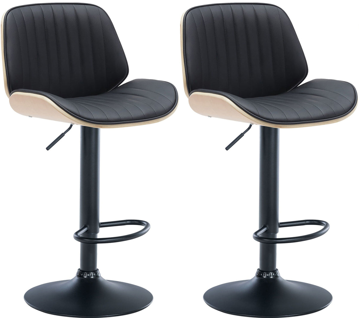 2er Set Barhocker Nova Kunstleder – Ansicht 15