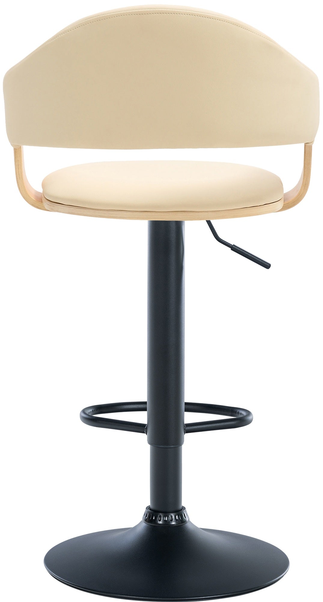 2er Set Barhocker Nilse Kunstleder schwarz – Ansicht 17
