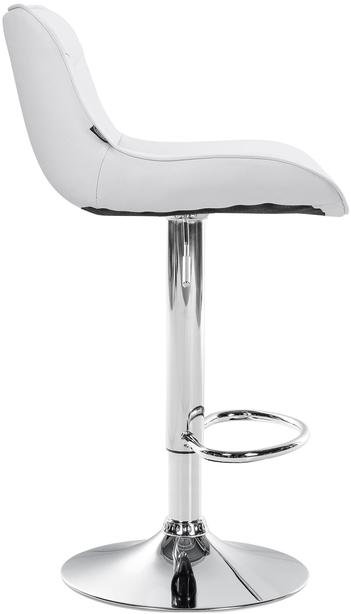 Barhocker Vonore Kunstleder chrom – Ansicht 4