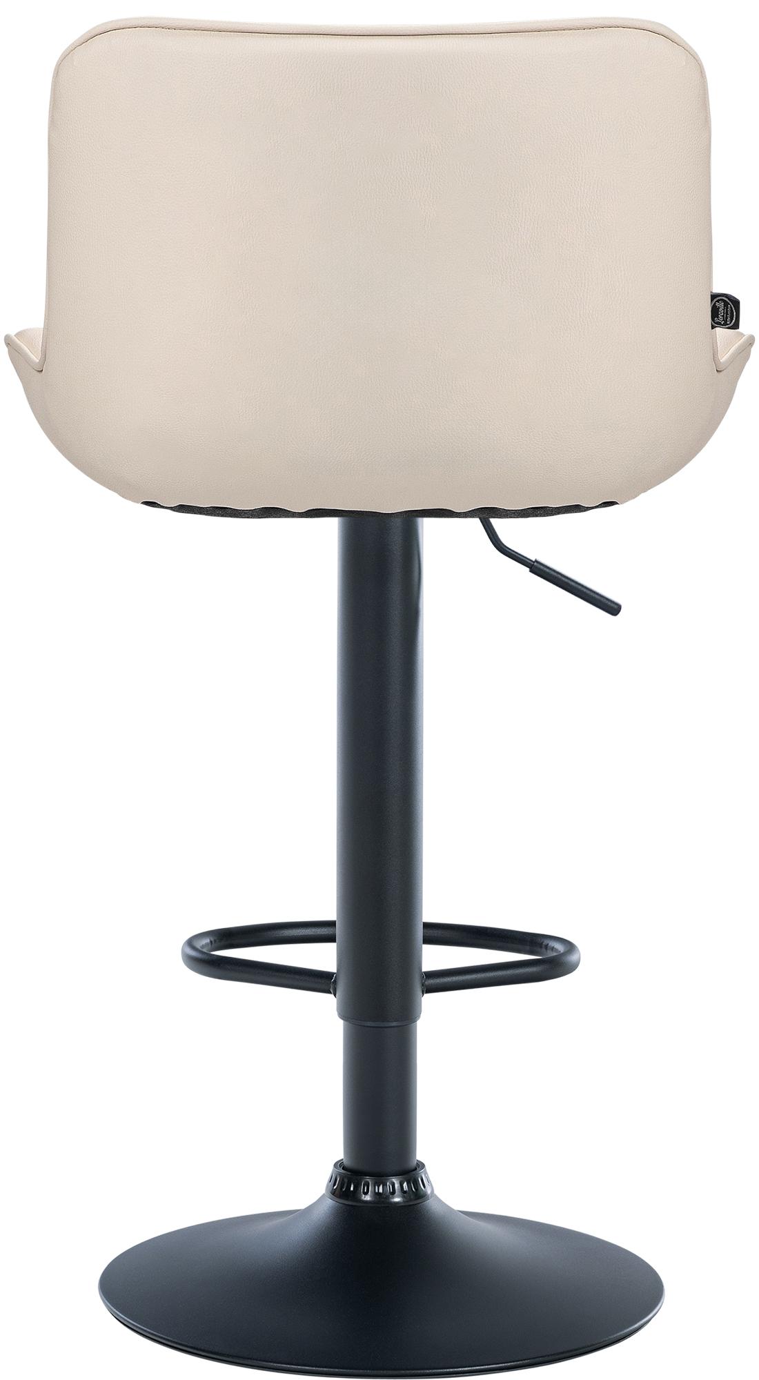 Barhocker Vonore Kunstleder schwarz – Ansicht 14