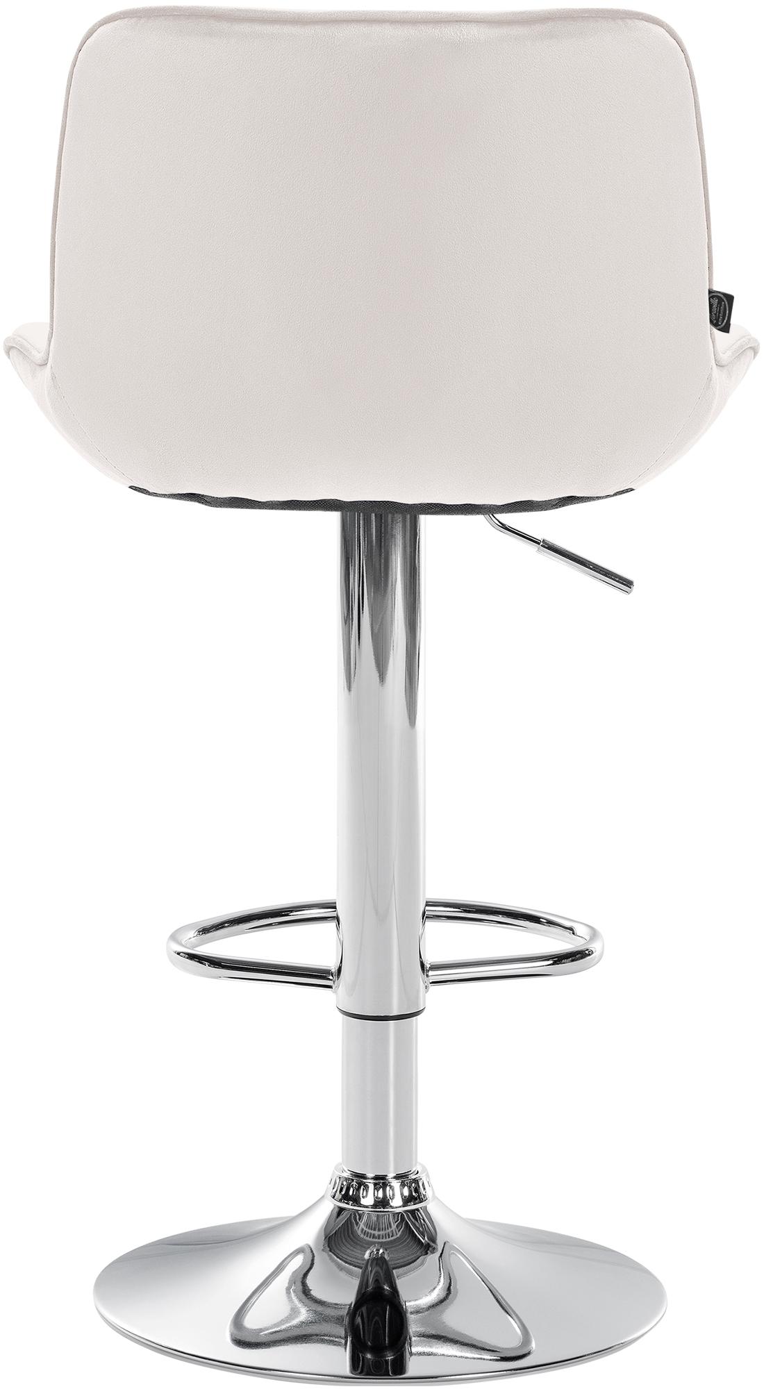 Barhocker Vonore Samt chrom – Ansicht 6