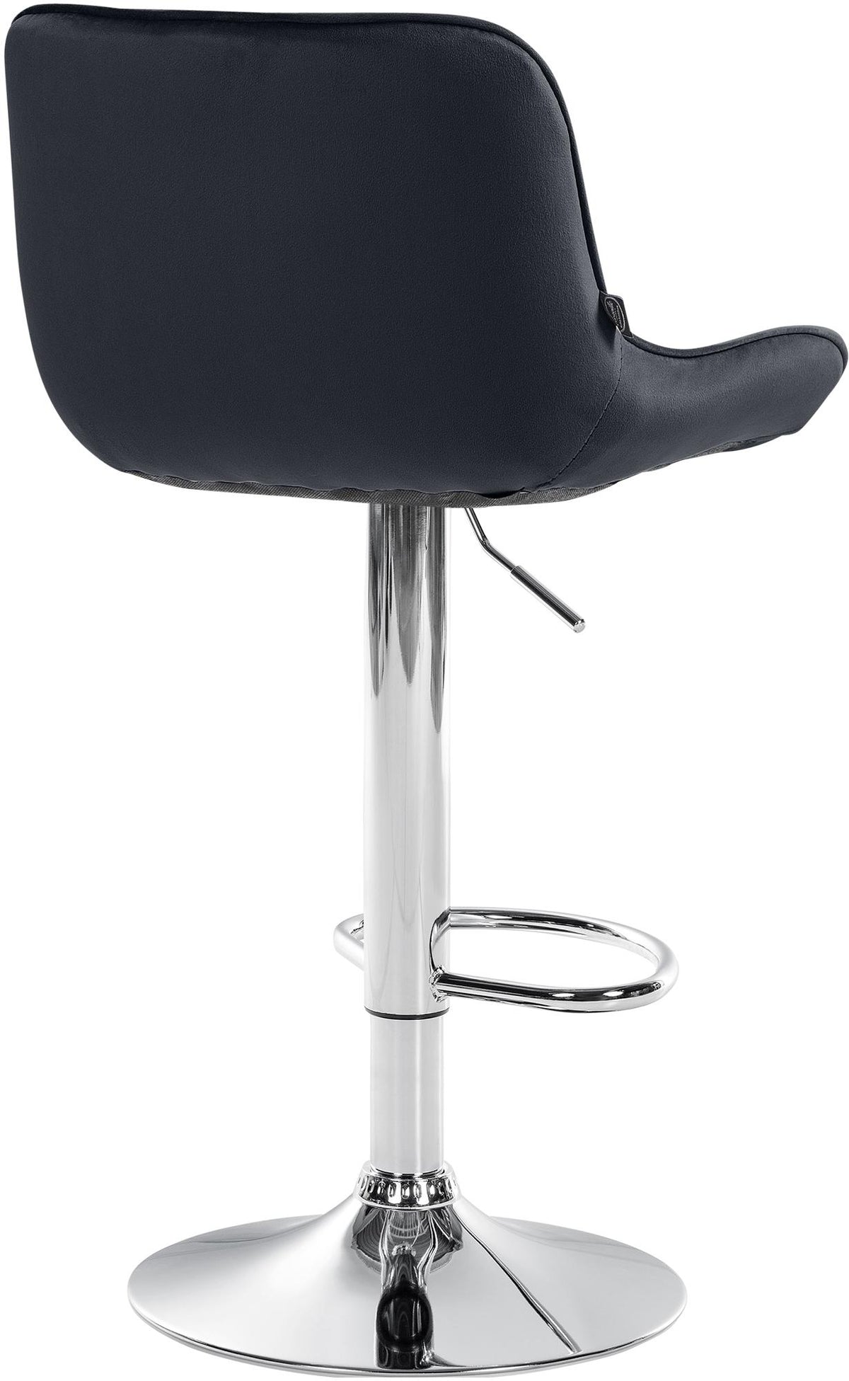 Barhocker Vonore Samt chrom – Ansicht 13