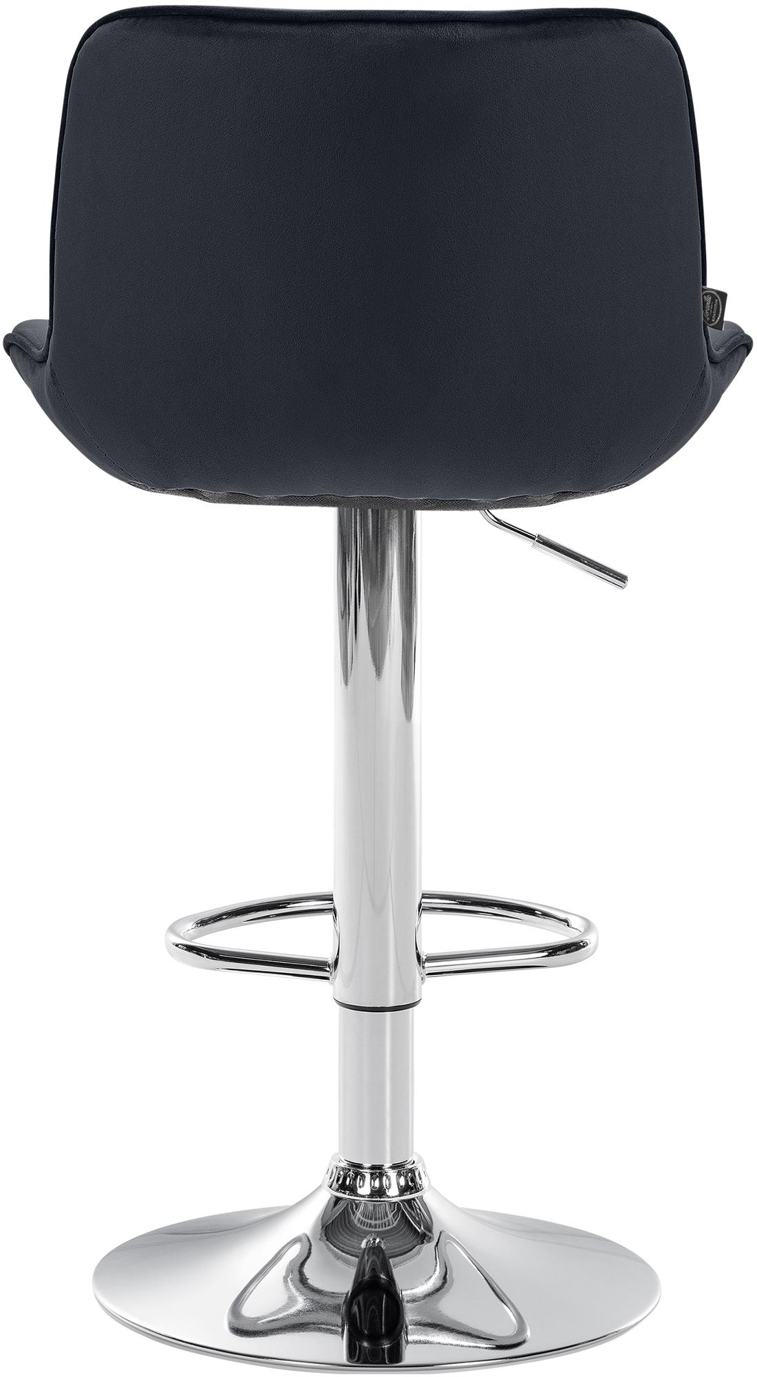 Barhocker Vonore Samt chrom – Ansicht 14