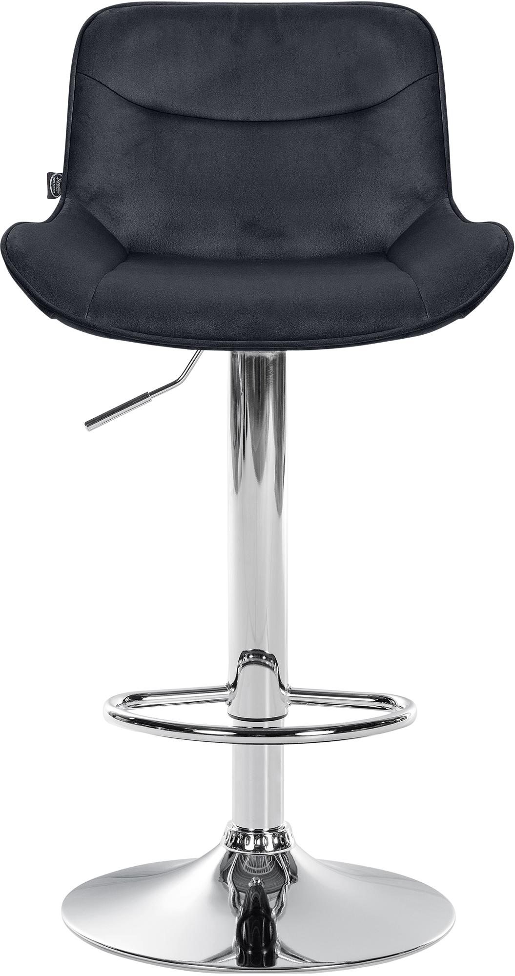 Barhocker Vonore Samt chrom – Ansicht 11