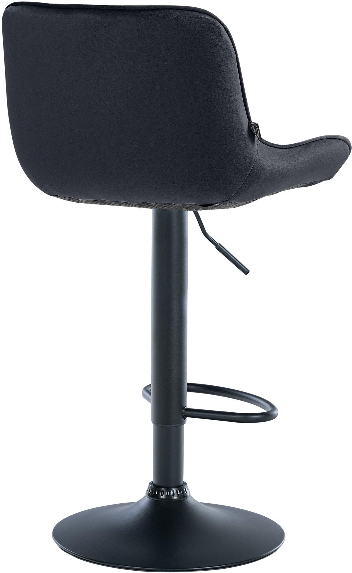 Barhocker Vonore Samt schwarz – Ansicht 13