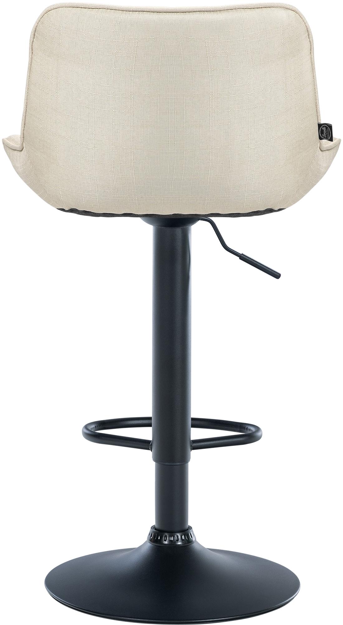 Barhocker Vonore Stoff schwarz – Ansicht 14