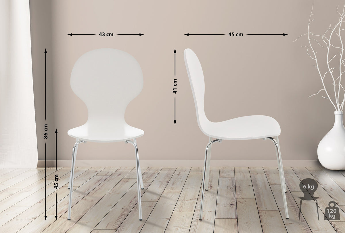 2er Set Besucherstuhl Diego – Ansicht 16