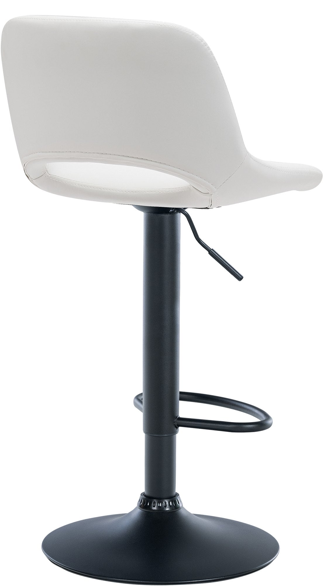 Barhocker Camden Kunstleder schwarz – Ansicht 3