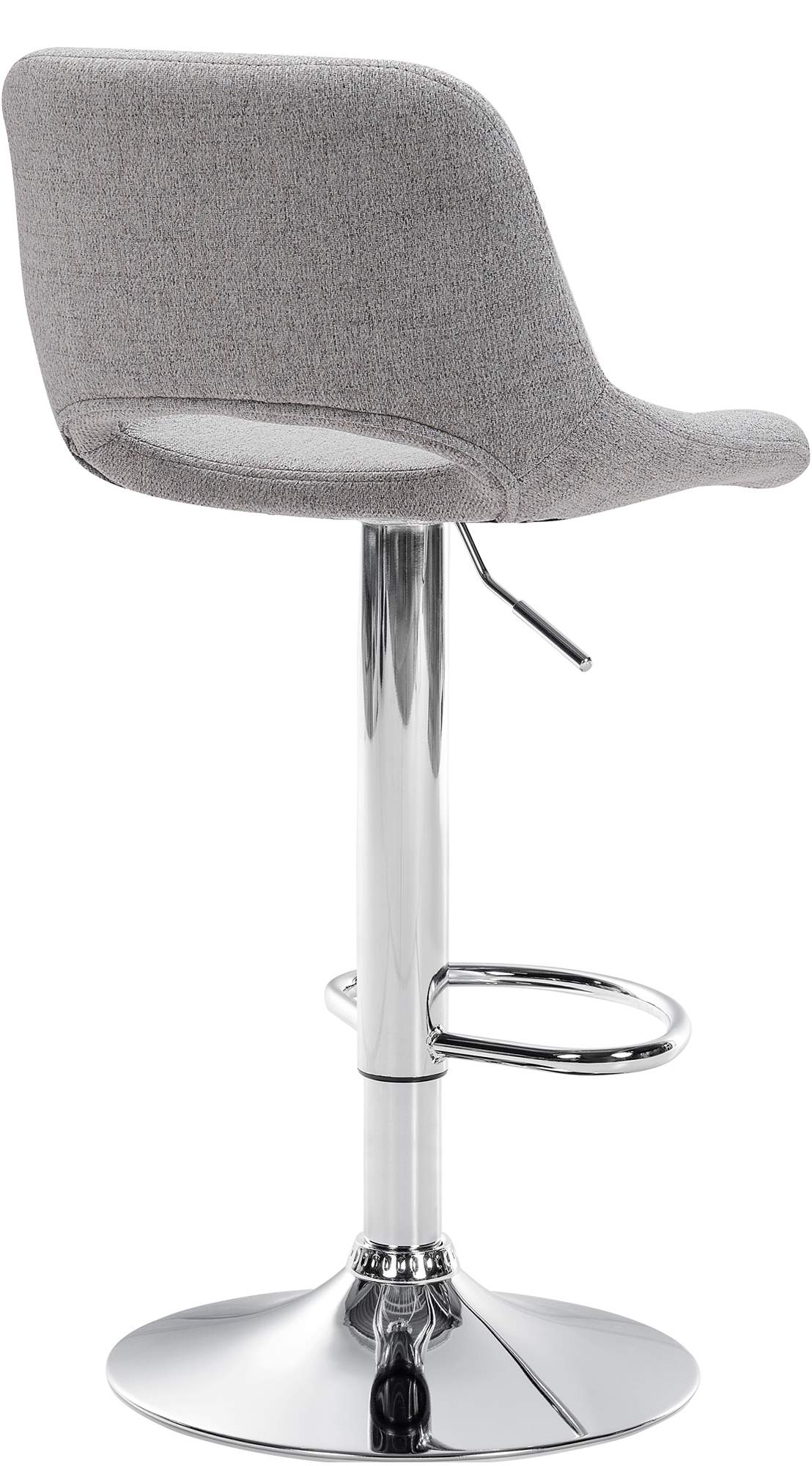 Barhocker Camden Stoff chrom – Ansicht 9