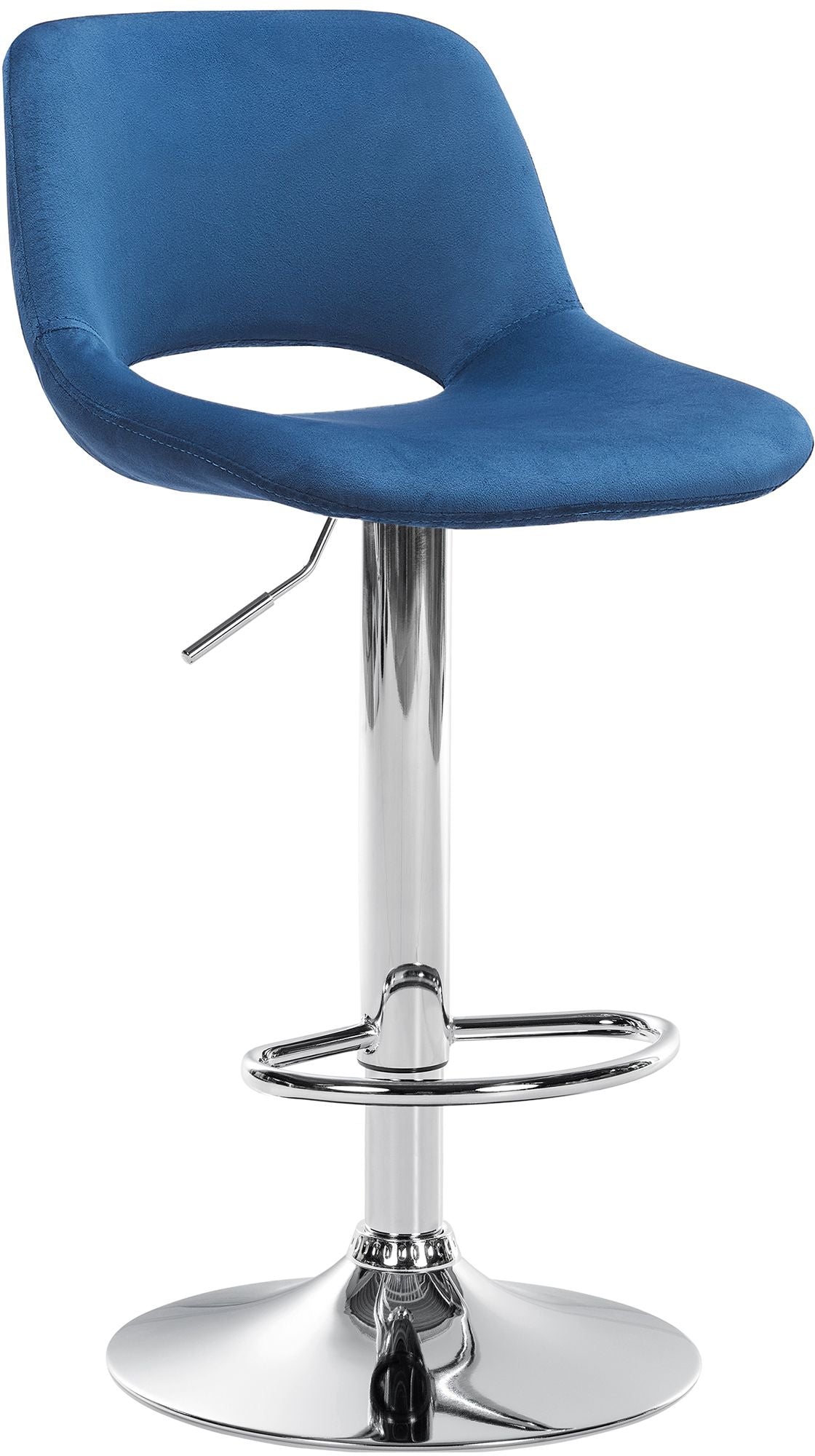 Barhocker Camden Samt chrom – Ansicht 7
