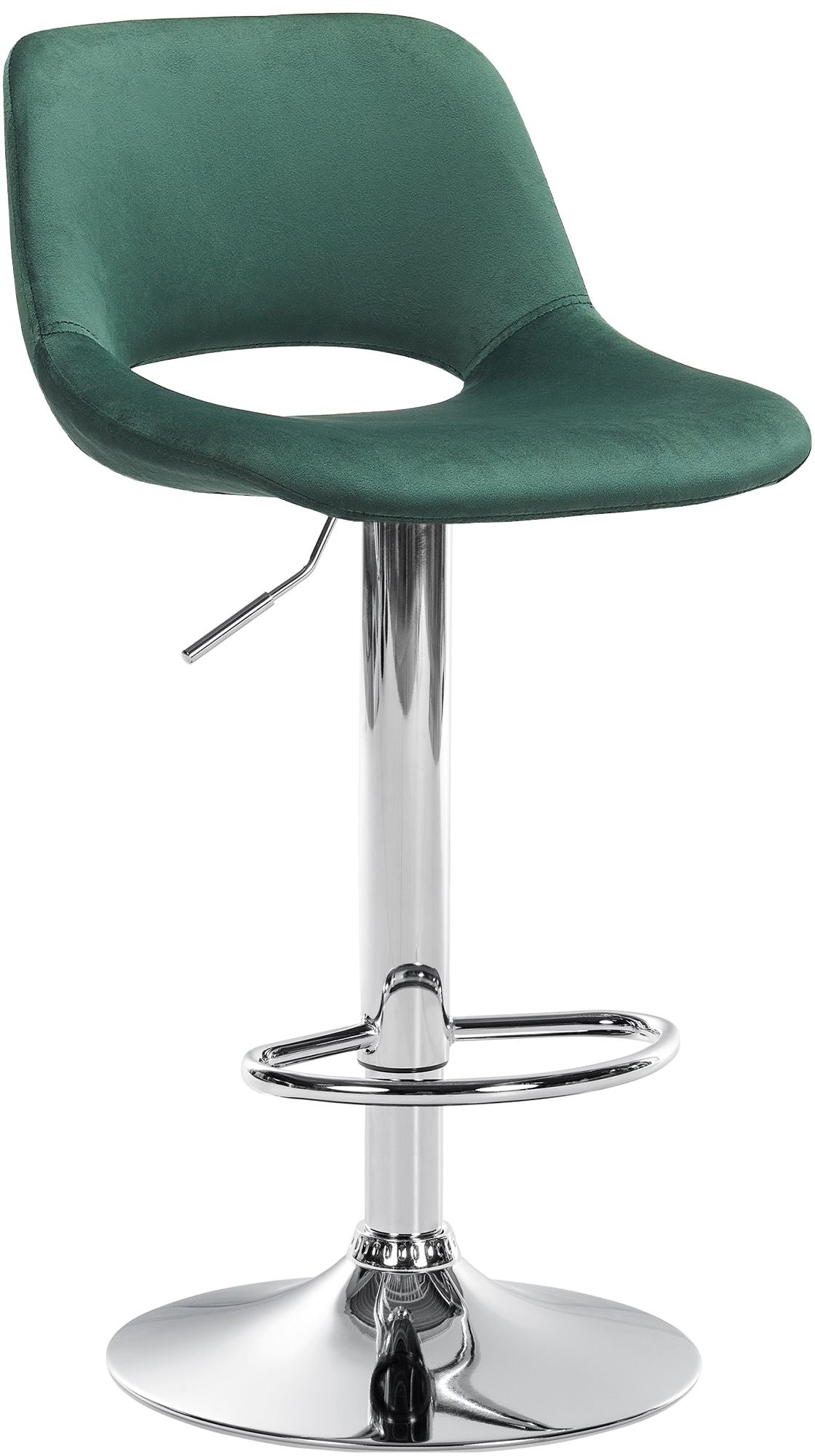 Barhocker Camden Samt chrom – Ansicht 13